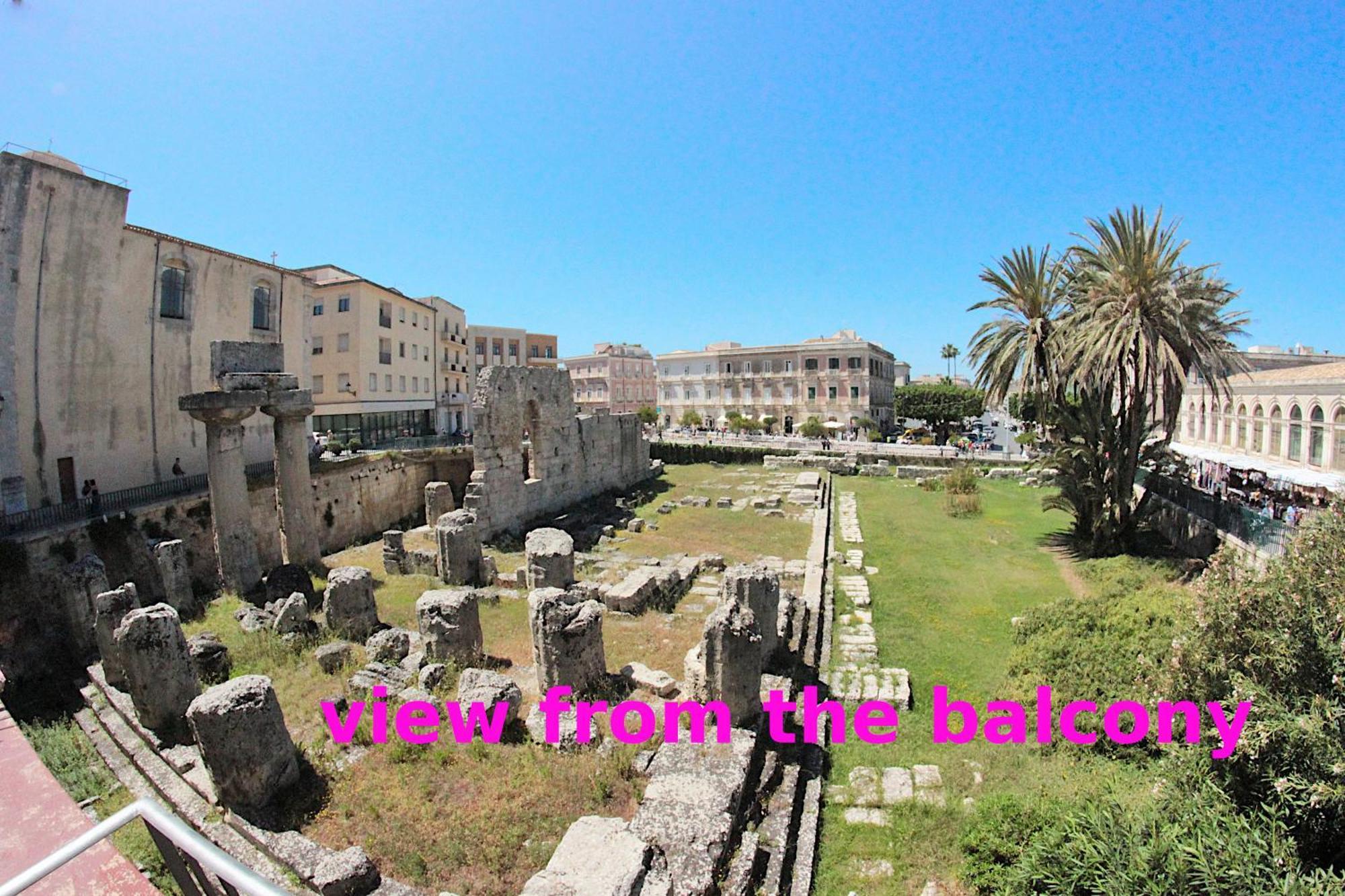 Apollonion Hh Above Apollo'S Temple Ortygia Apartment Syracuse Ngoại thất bức ảnh