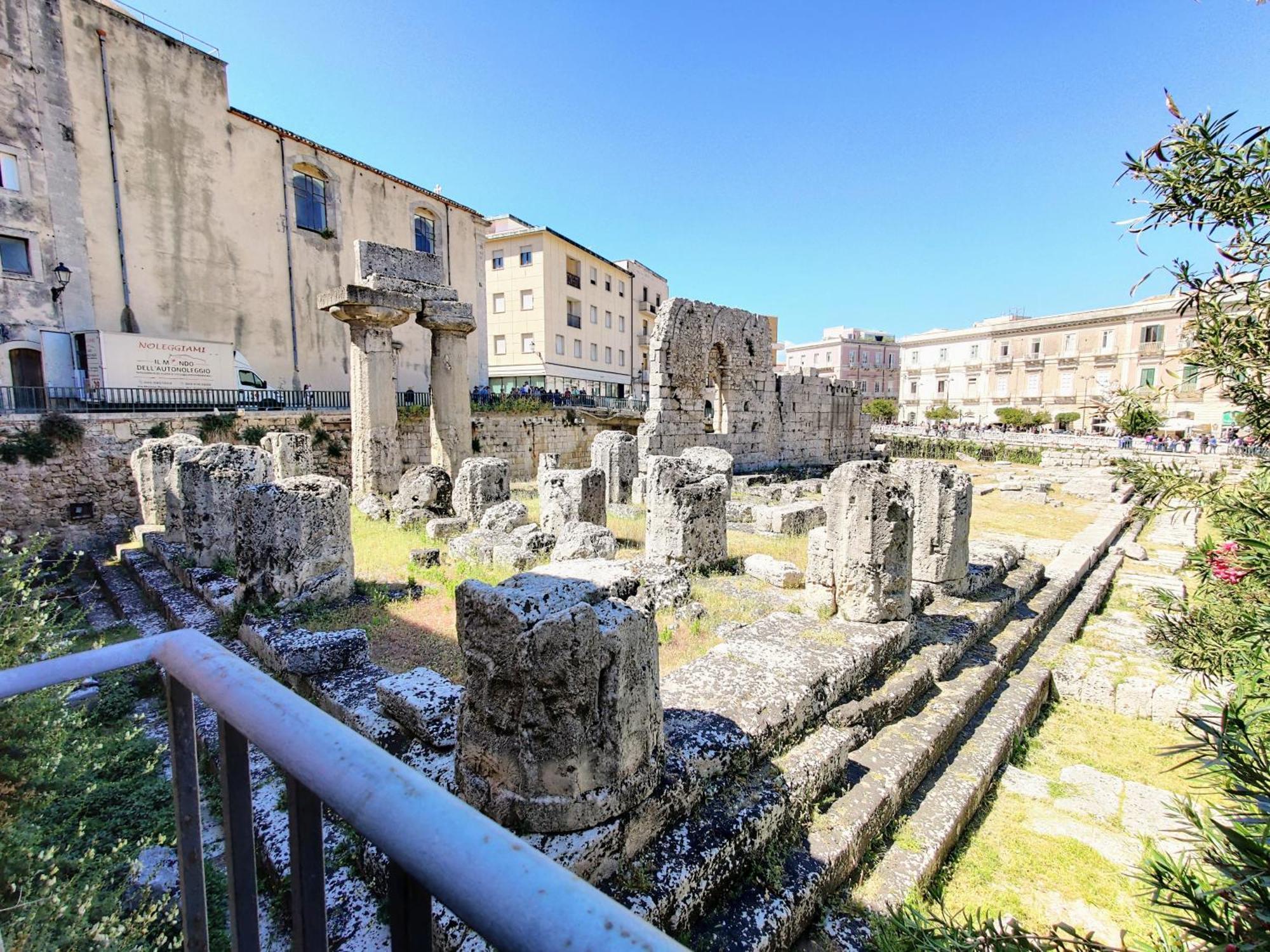 Apollonion Hh Above Apollo'S Temple Ortygia Apartment Syracuse Phòng bức ảnh